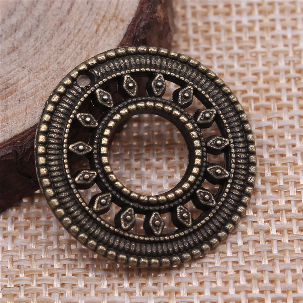 Vintage Fashion Tumblr - 10pcs 26x26mm(1.02x1.02inch) 2 Colors Antique Bronze