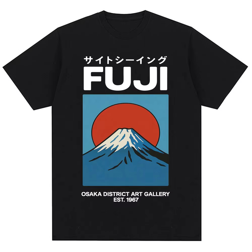 Vintage Fashion Osaka - Japanese Style Fuji Osaka T Shirt