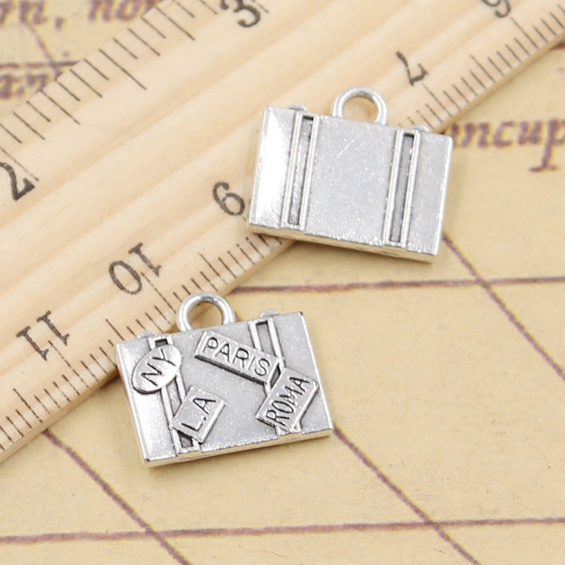 Vintage Fashion York - 10pcs Charms Travel Bags New York