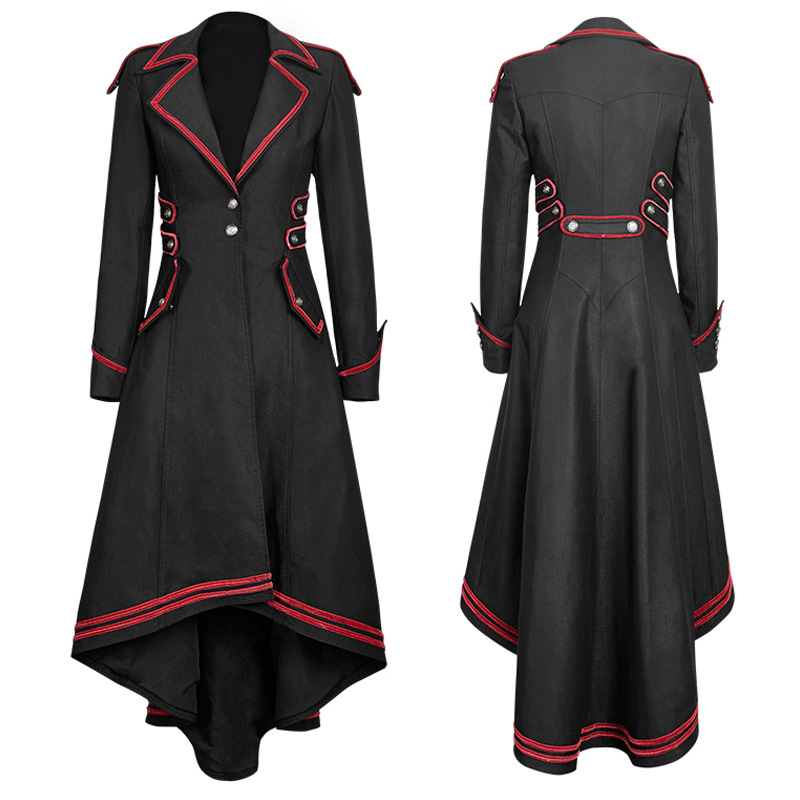 Vintage Fashion Ebay - Gothic Style Women's Coat Tailored Vintage
