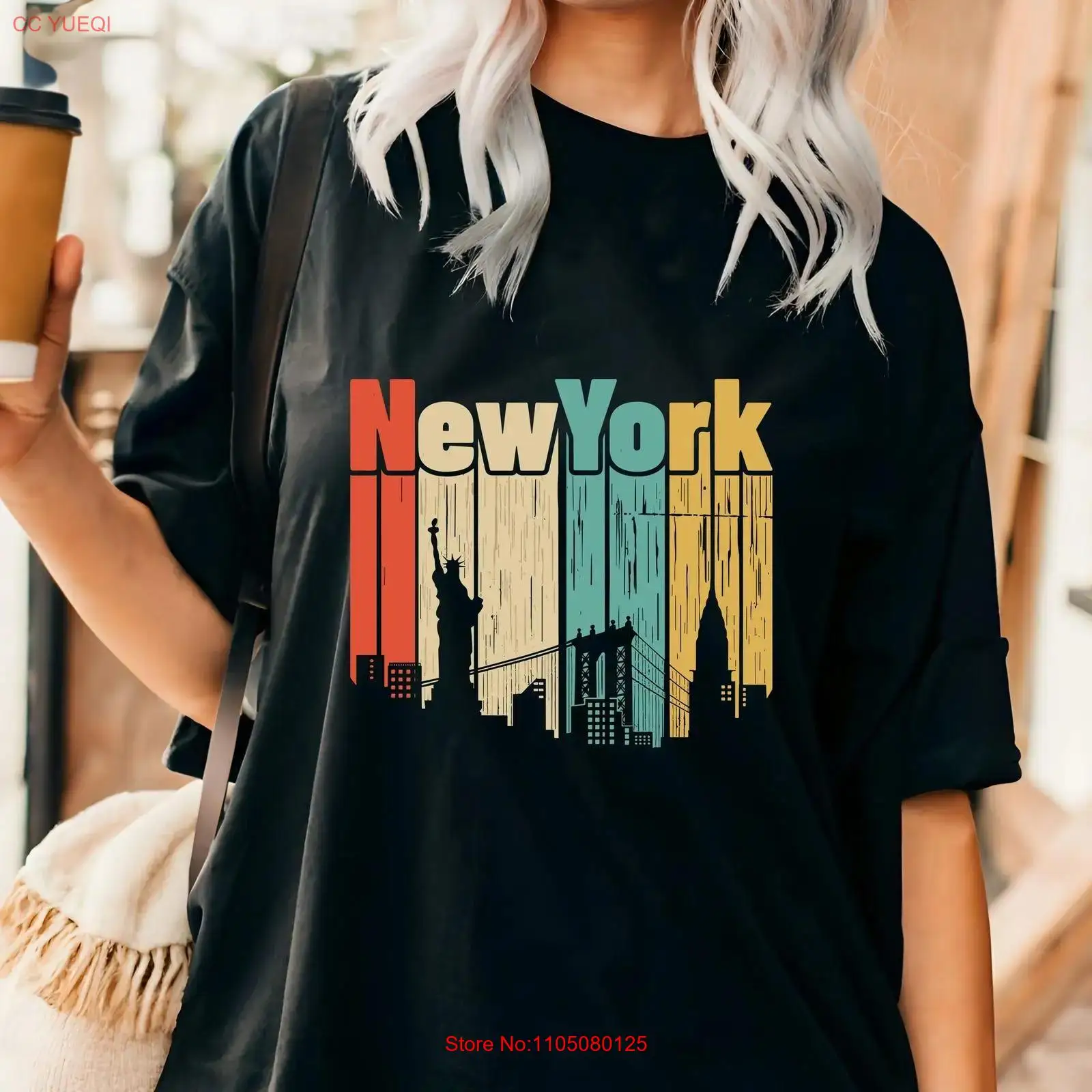 Vintage Fashion York - New York retro T shirt USA