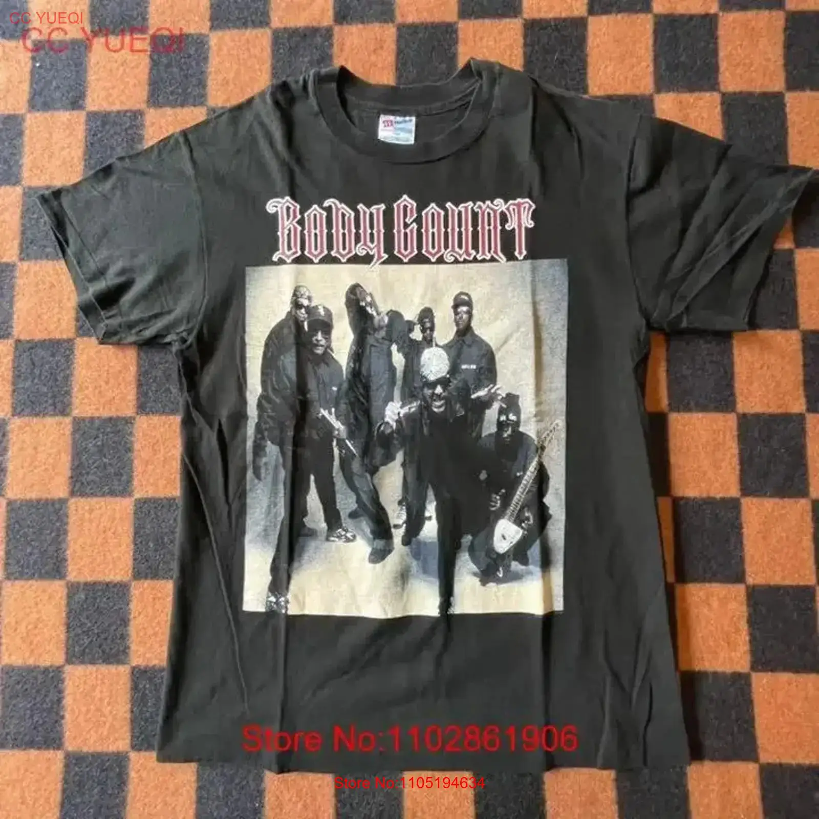 Vintage Fashion T Shirts - BODY COUNT T Shirt ICE VINTAGE