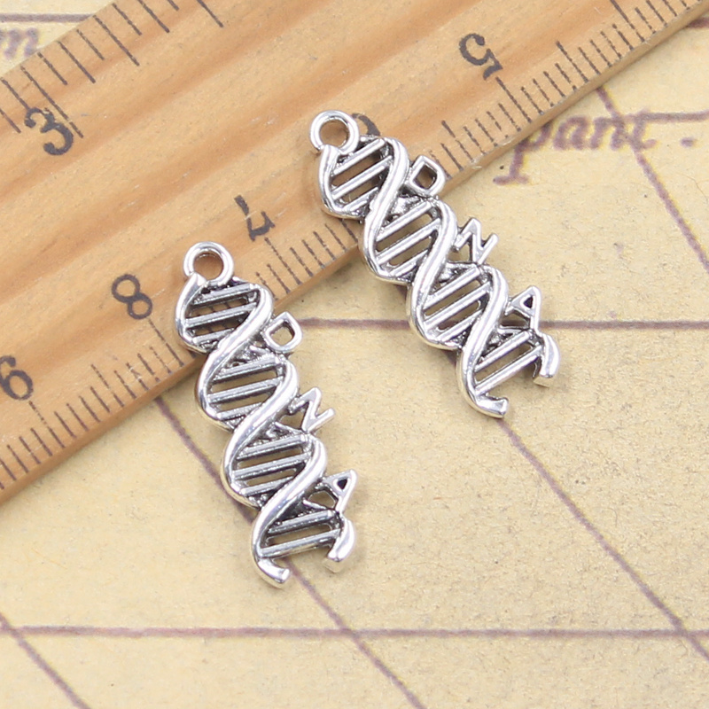 20pcs Charms deoxyribonucleic  - Vintage Fashion Finds recension och pris