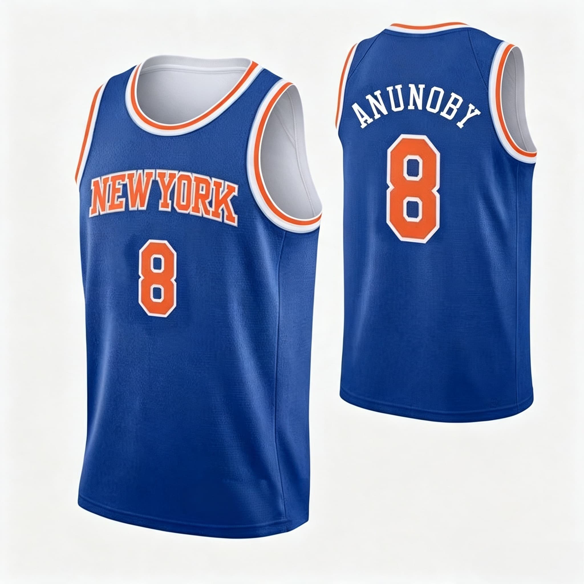 Men Anunoby #8 New York Basket - Vintage Fashion York recension och pris
