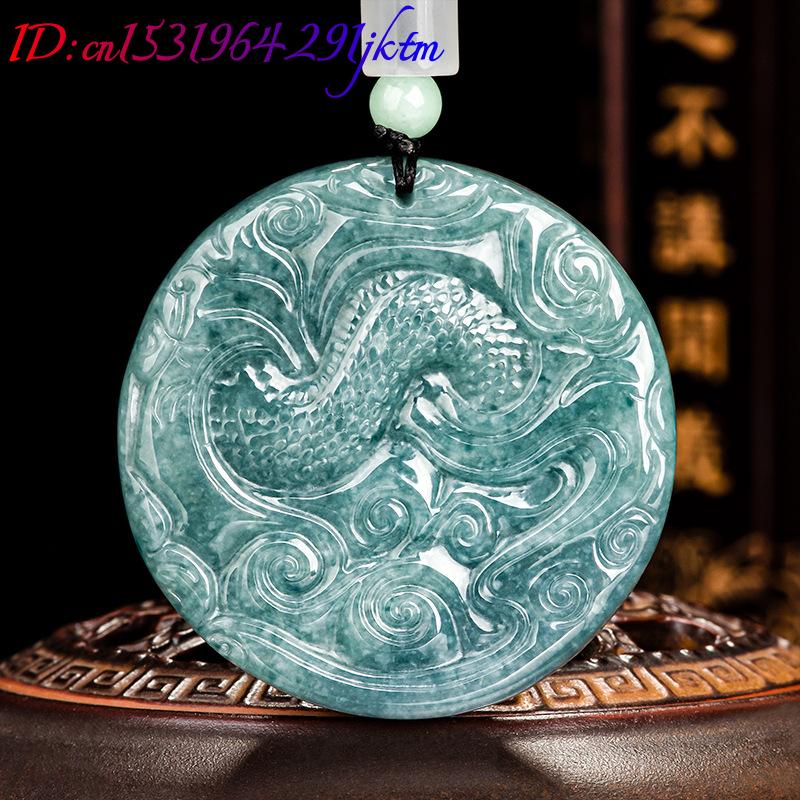 Burmese Jadeite Dragon Pendant - Vintage Women Fashion recension och pris