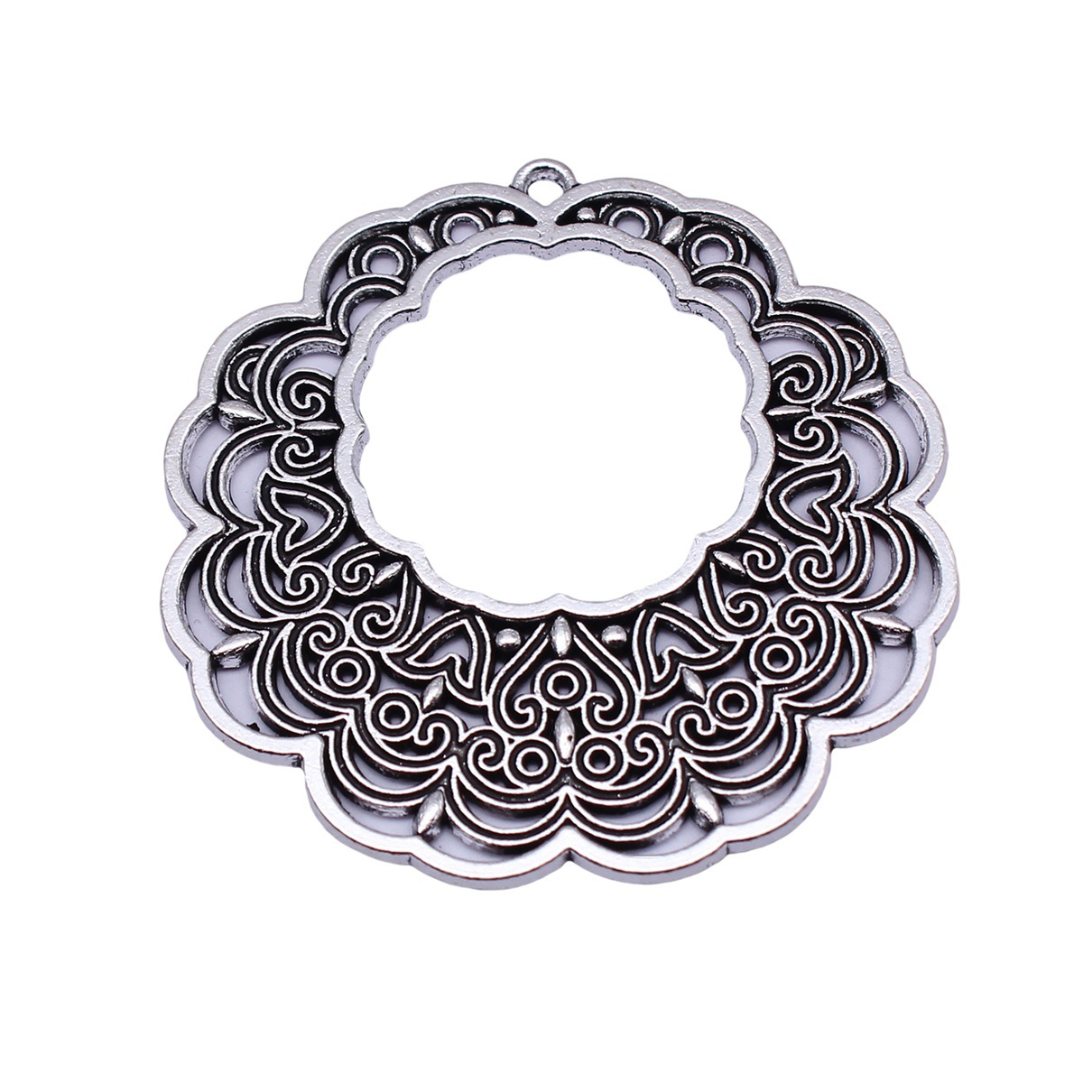 Boho Ethnic Mandala Pendant Fl - Vintage Fashion Tumblr recension och pris