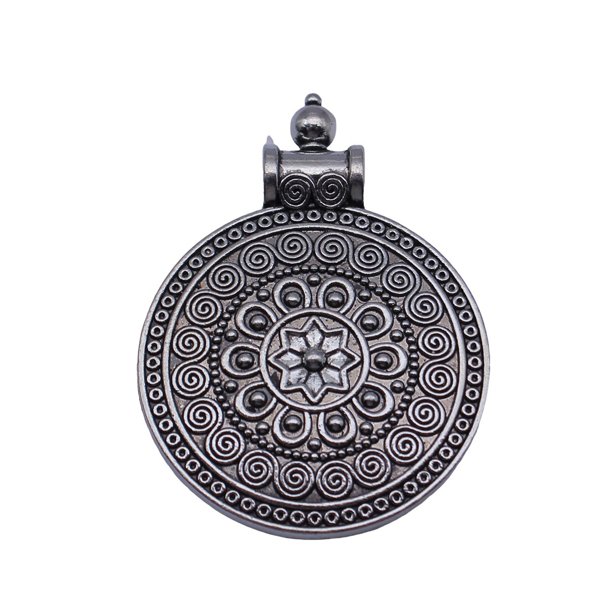 Boho Ethnic Mandala Pendant Fl - Vintage Fashion Tumblr recension och pris