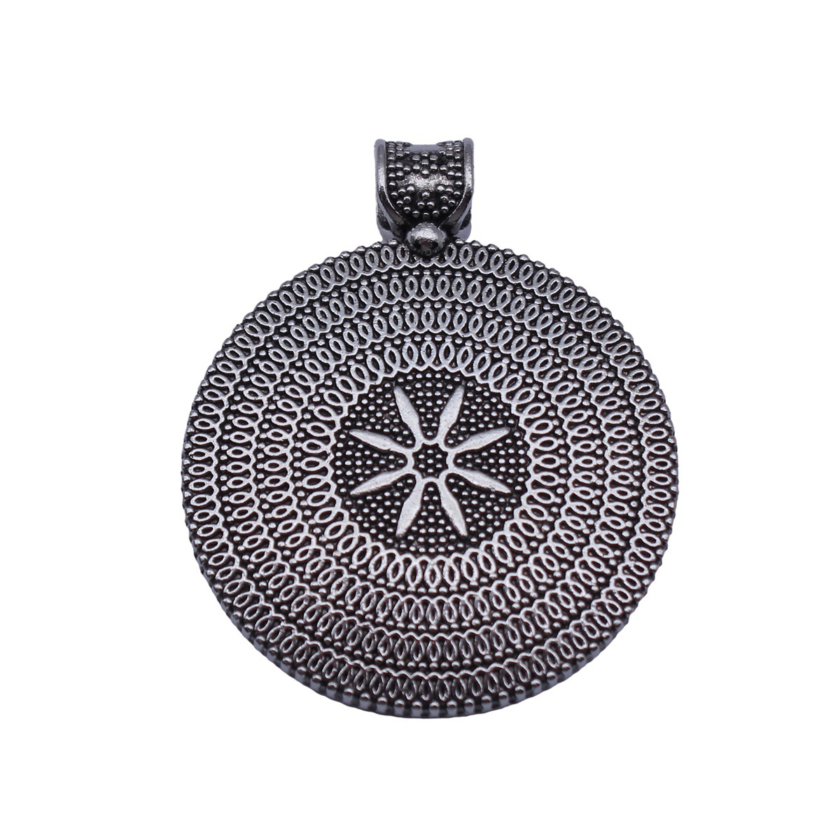 Boho Ethnic Mandala Pendant Fl - Vintage Fashion Tumblr recension och pris