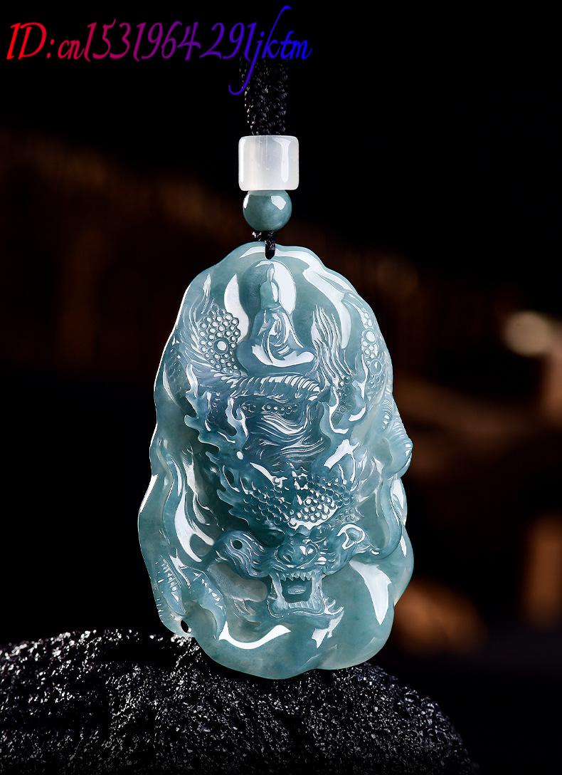 Natural Burmese Jadeite Dragon - Vintage Women Fashion recension och pris