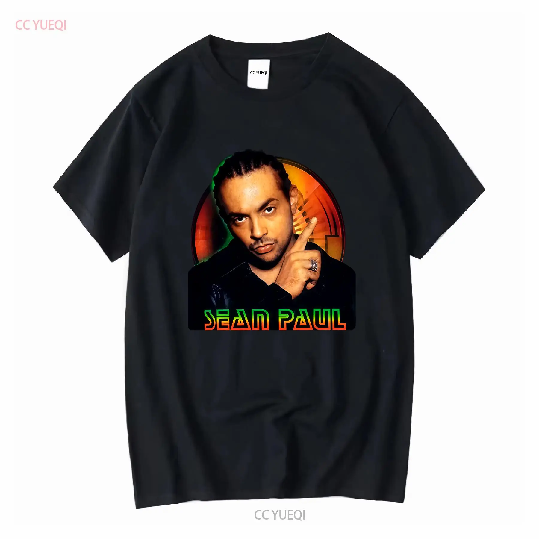 RAPPER Sean Paul black T shirt - Vintage Fashion T Shirts recension och pris