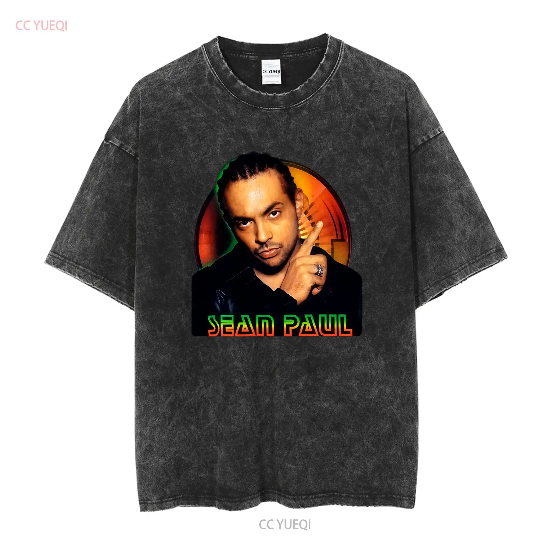 RAPPER Sean Paul black T shirt - Vintage Fashion T Shirts recension och pris