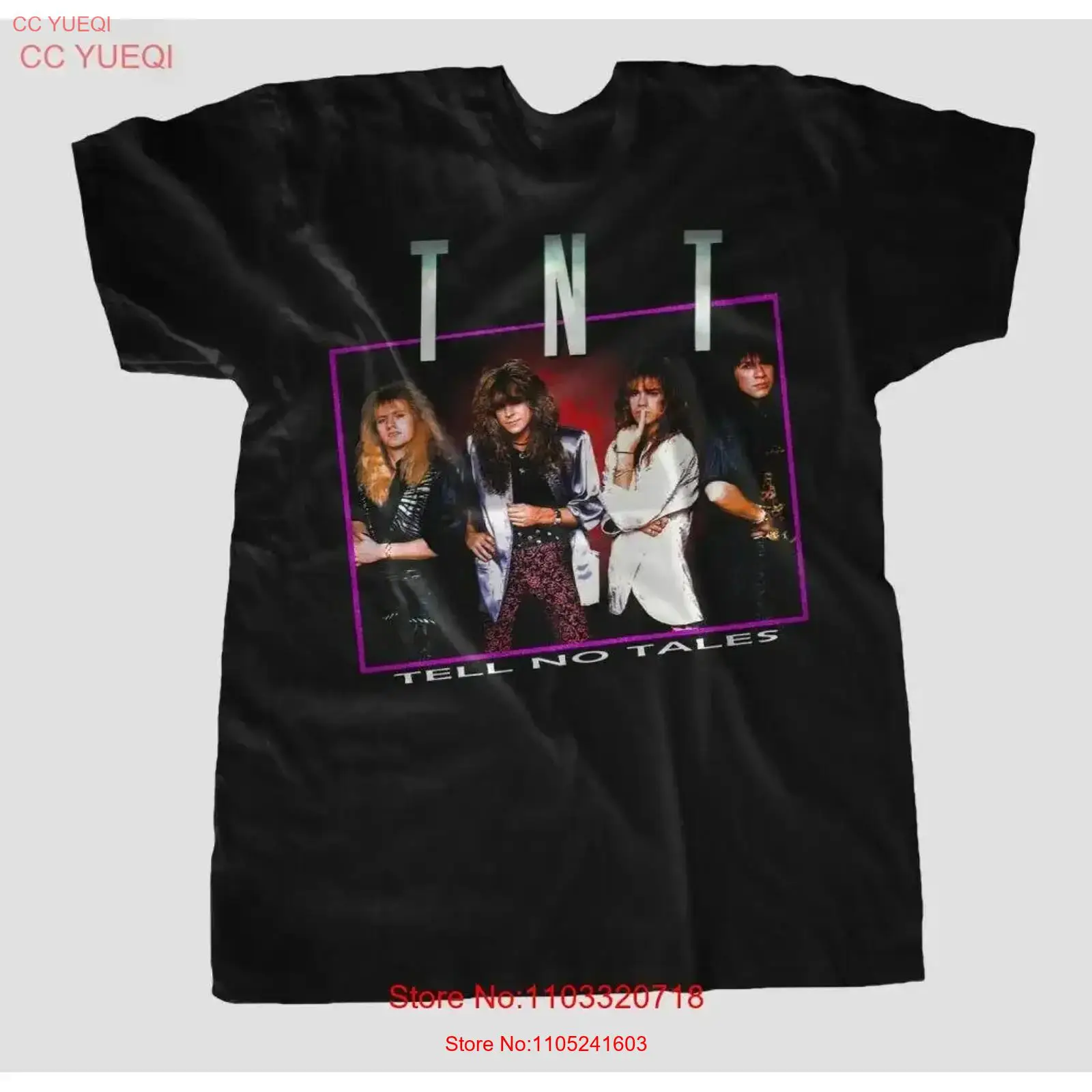 TNT Tell No Tales Band T Shirt - Vintage Fashion T Shirts recension och pris