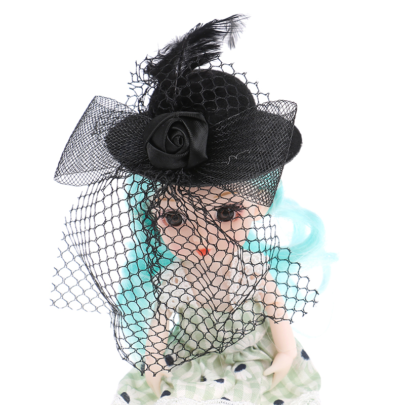 1Pcs 7cm Doll Fashion Lady Bow - Vintage Fashion Houses recension och pris