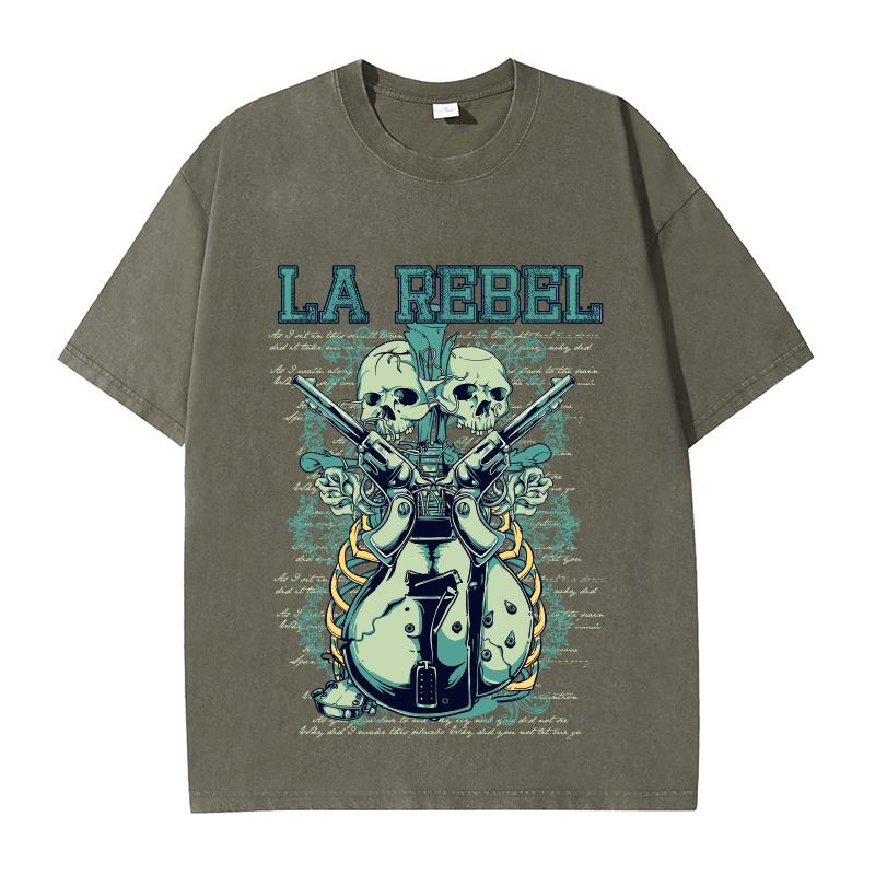 Personalized T-shirt Skull Wom - Vintage Fashion T Shirts recension och pris