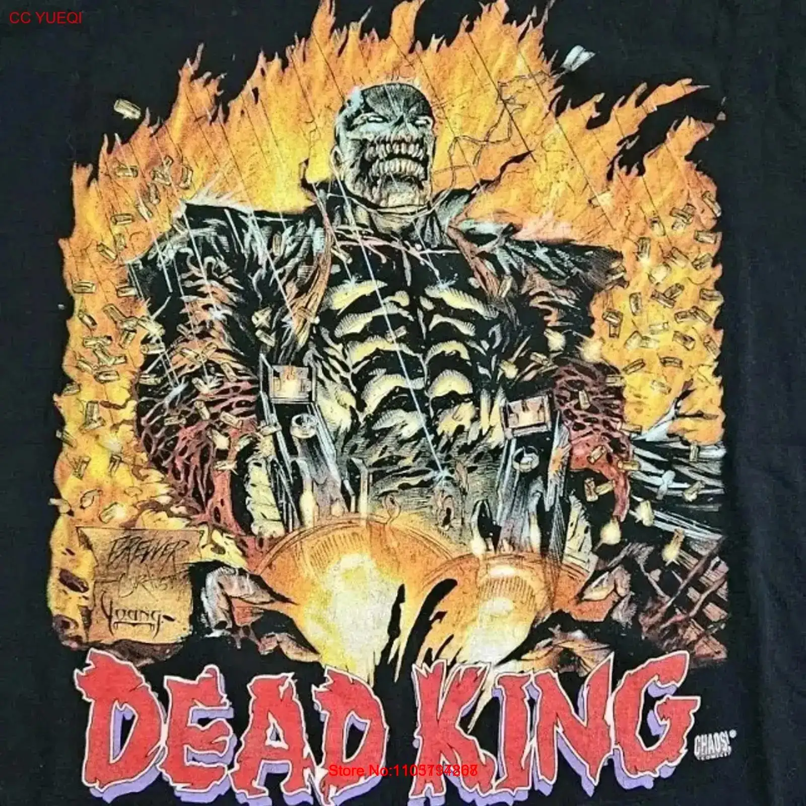 Vintage 90s Choas Comics Dead  - Vintage Fashion Victim recension och pris