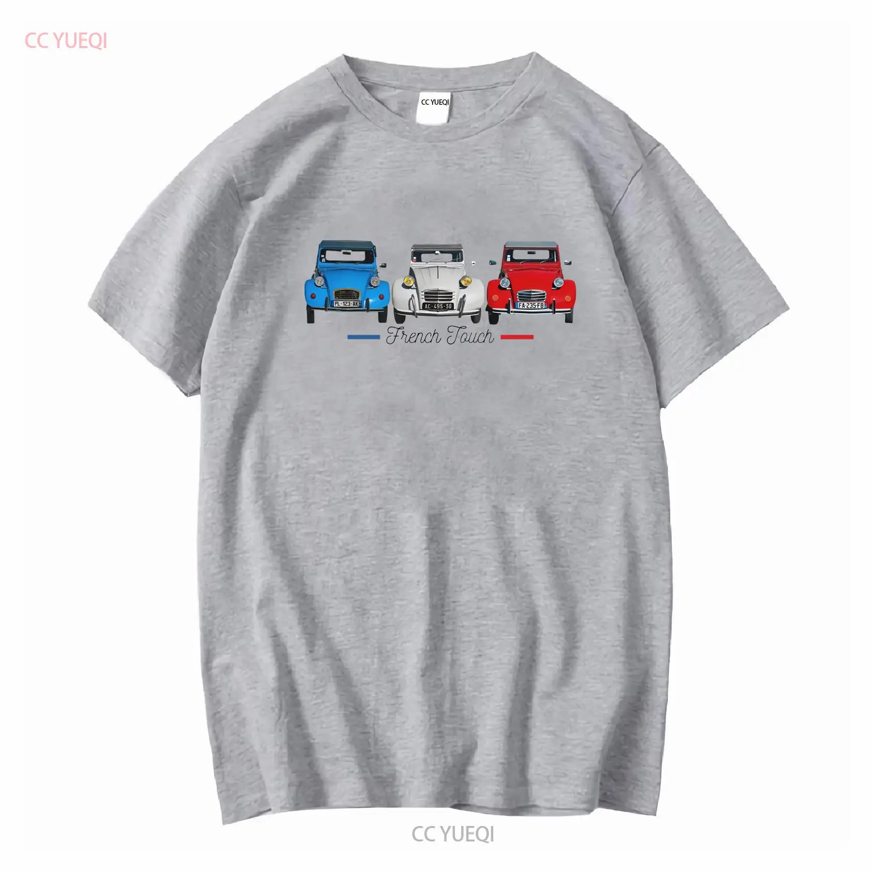 Two horses 2 CV T Shirt cotton - Vintage Fashion T Shirts recension och pris