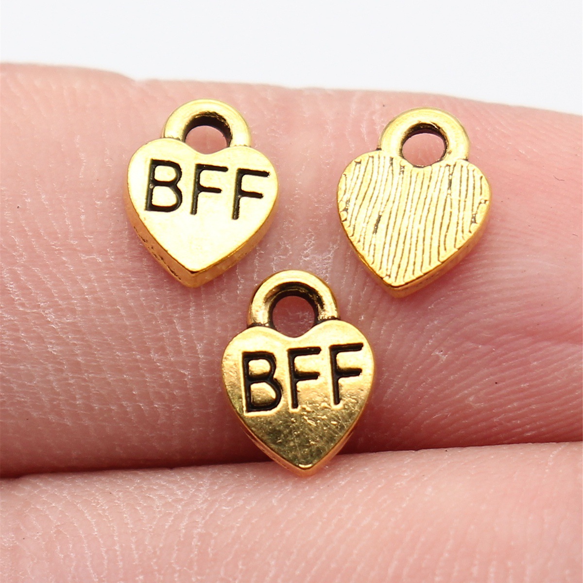 40pcs 9.3x7mm Antique Gold Col - Vintage Fashion Tumblr recension och pris