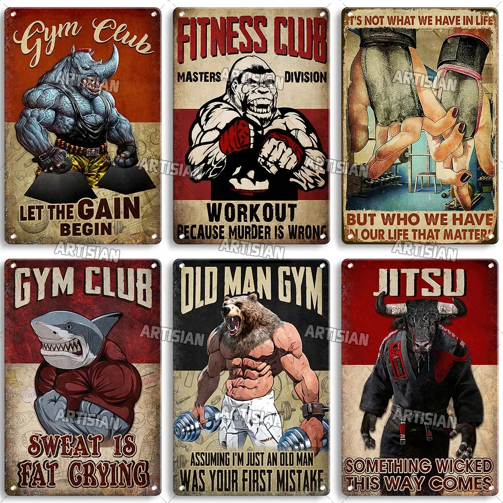 Old Man Gym Club Inspirational - Vintage Fashion Plates recension och pris