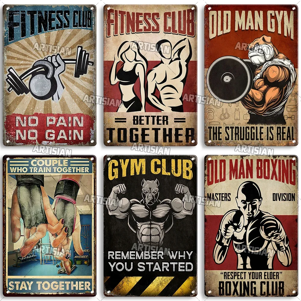 Old Man Gym Club Inspirational - Vintage Fashion Plates recension och pris