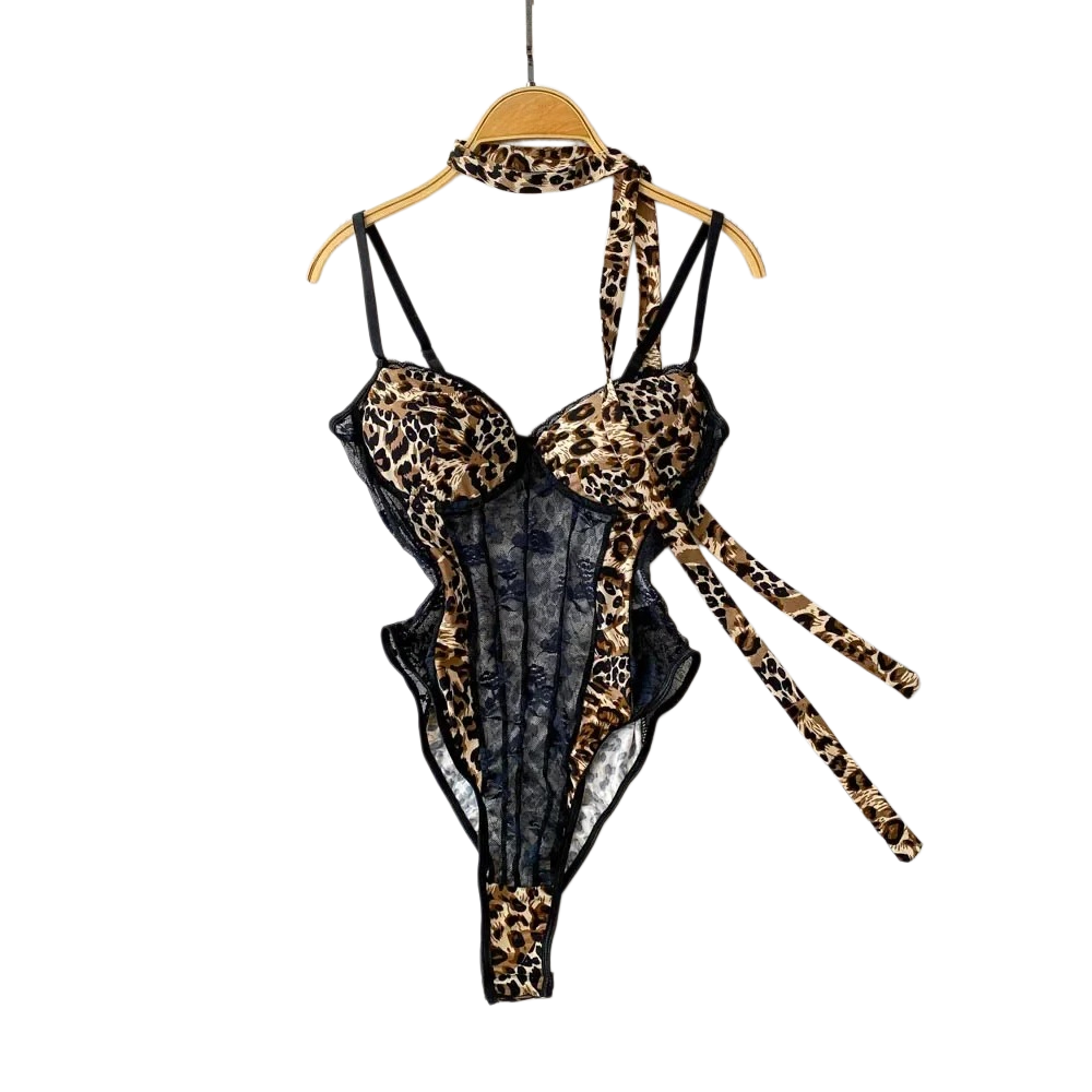 Women Hotsweet V-neck Leopard  - Vintage Women Fashion recension och pris