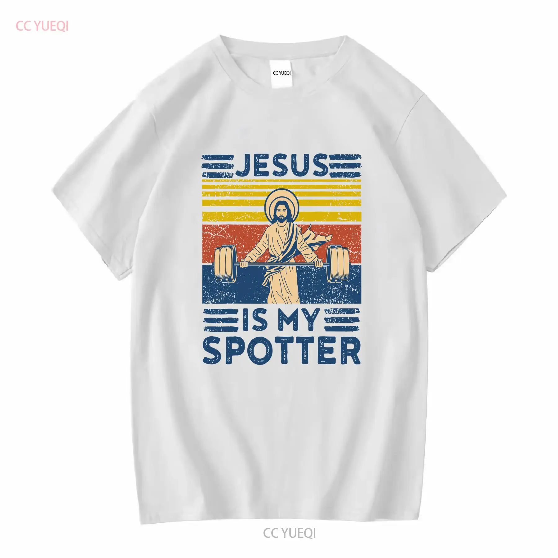 Rare New Funny Gym T Shirt Jes - Vintage Fashion T Shirts recension och pris
