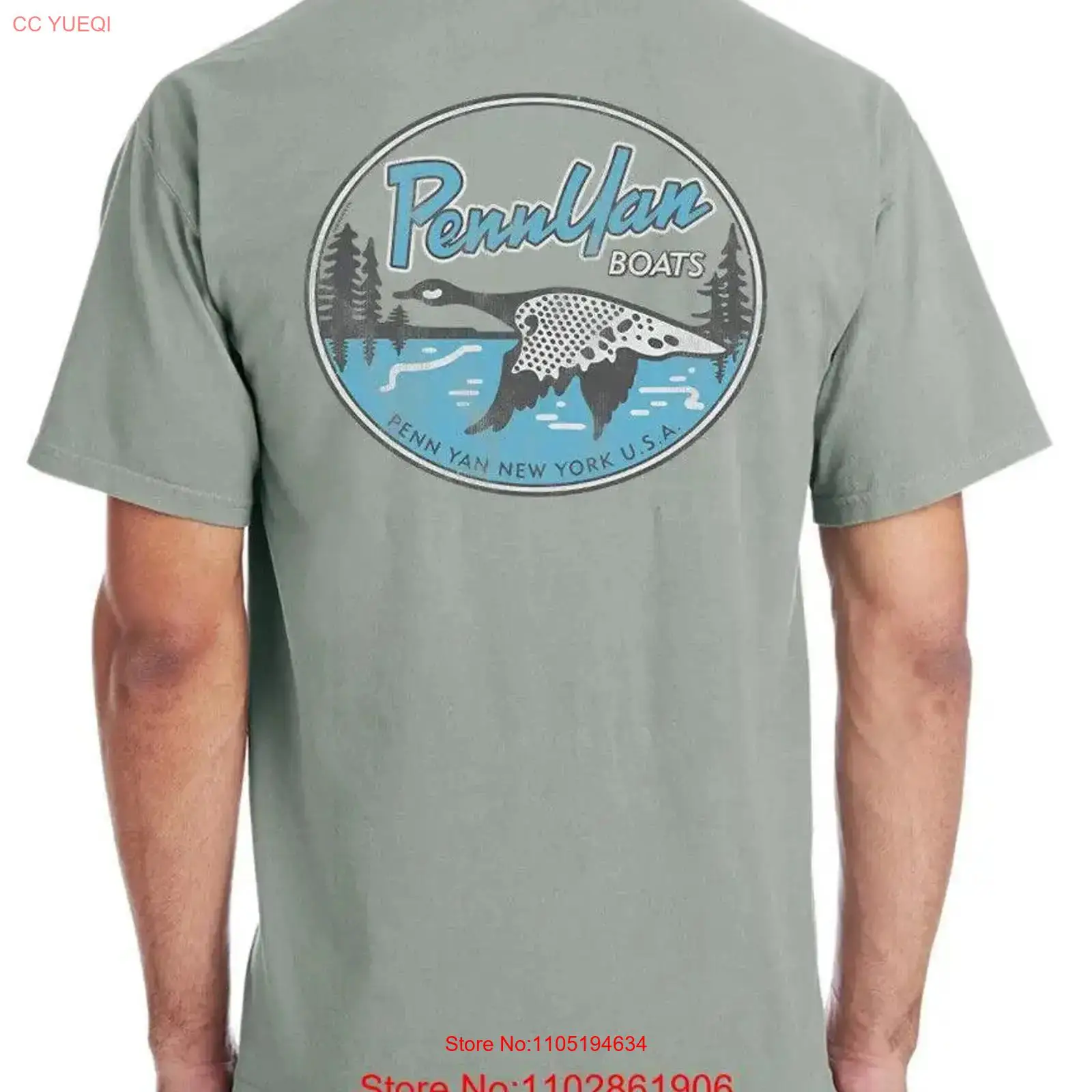 Penn Yan New York Goose T Shir - Vintage Fashion York recension och pris