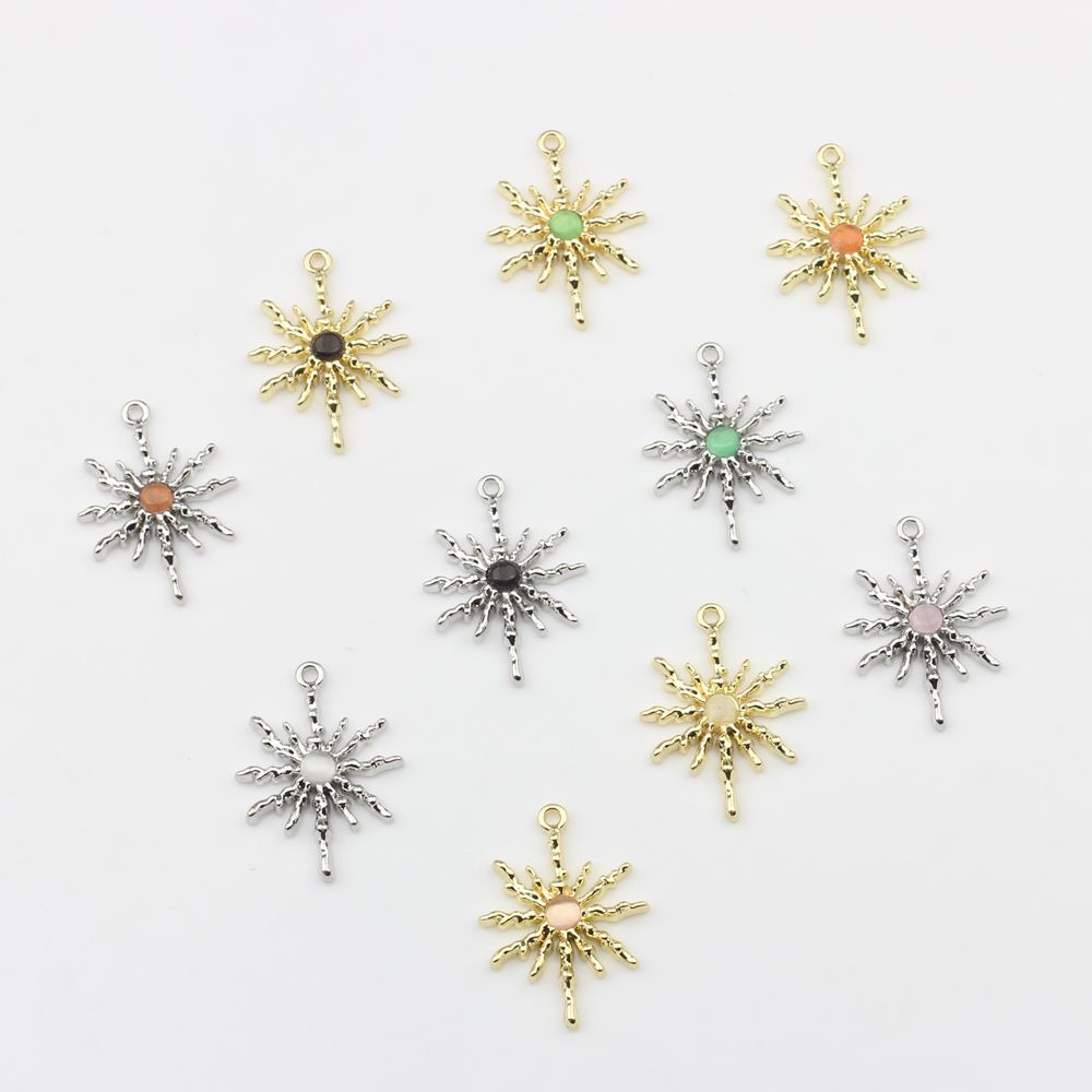 Zinc Alloy Charms Alloy Sun St - Vintage Fashion Finds recension och pris