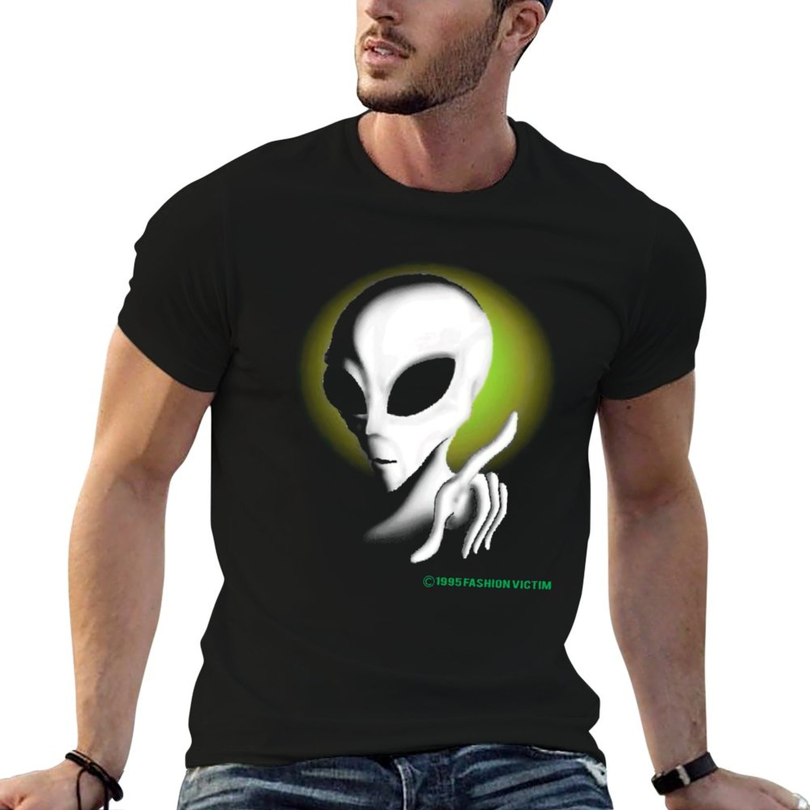 1995 ALIEN Vintage Glow In The - Vintage Fashion Victim recension och pris