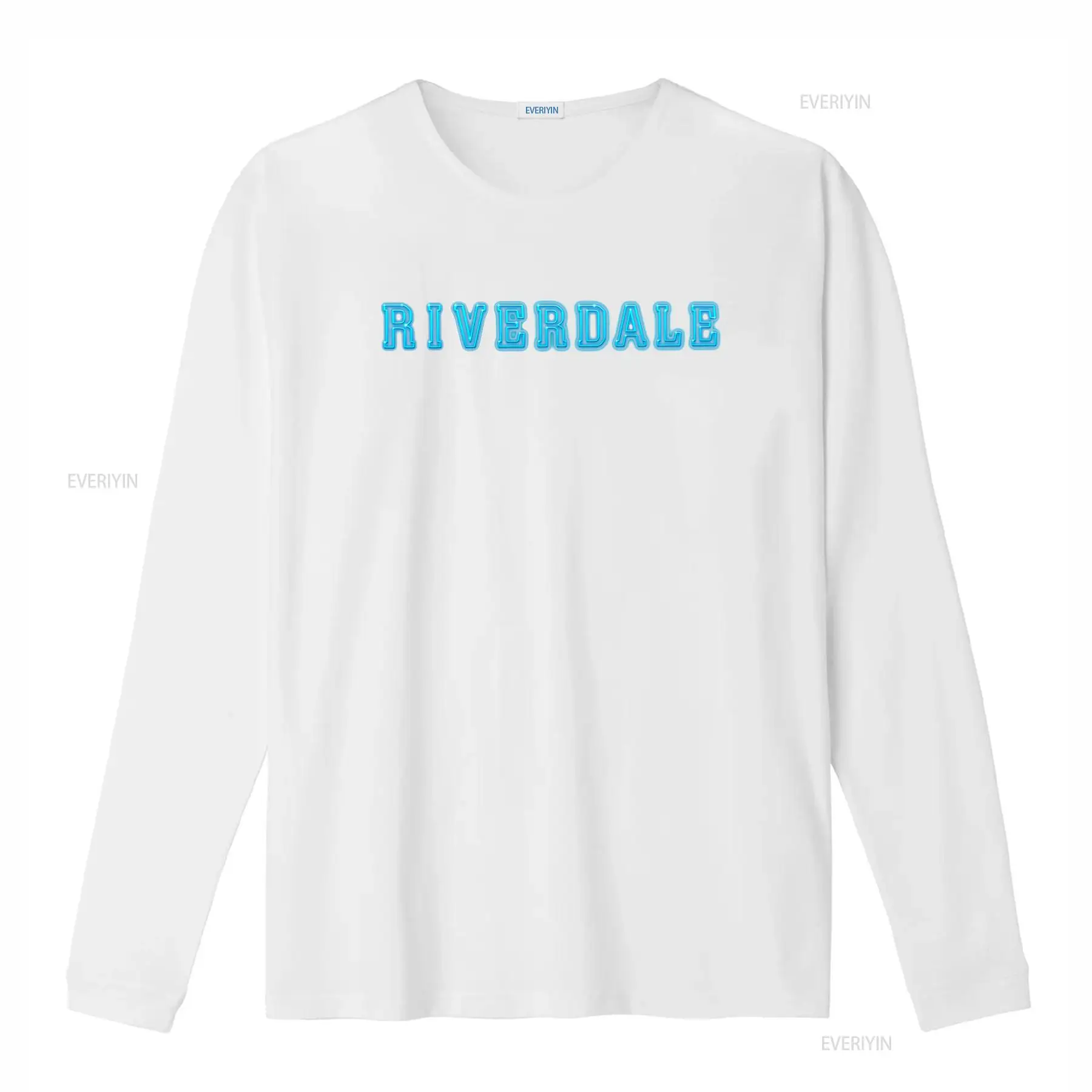 Riverdale Logo Neon Blue Print - Vintage Fashion Logos recension och pris