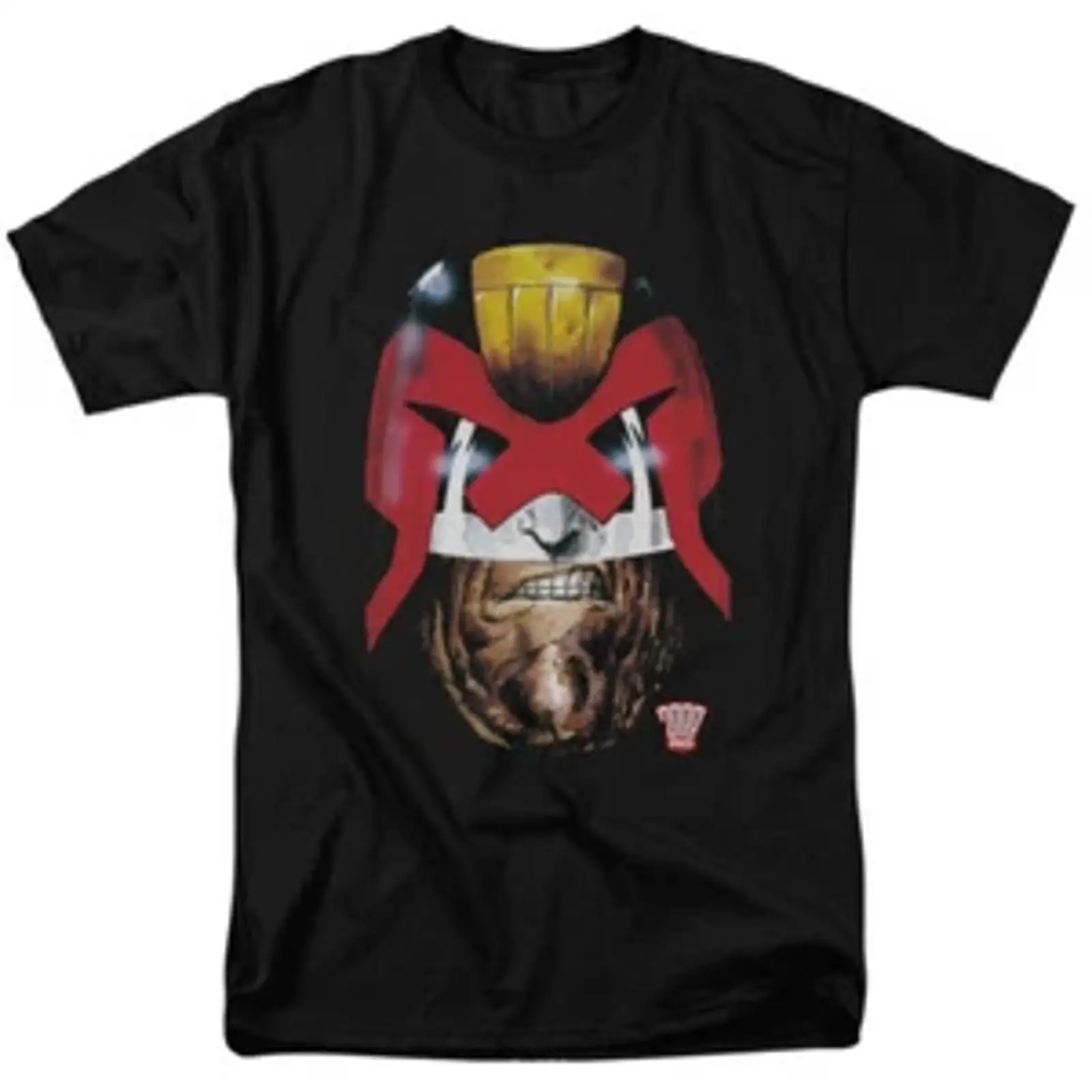 Judge Dredd Head Logo T Shirt  - Vintage Fashion Knitwear Book recension och pris