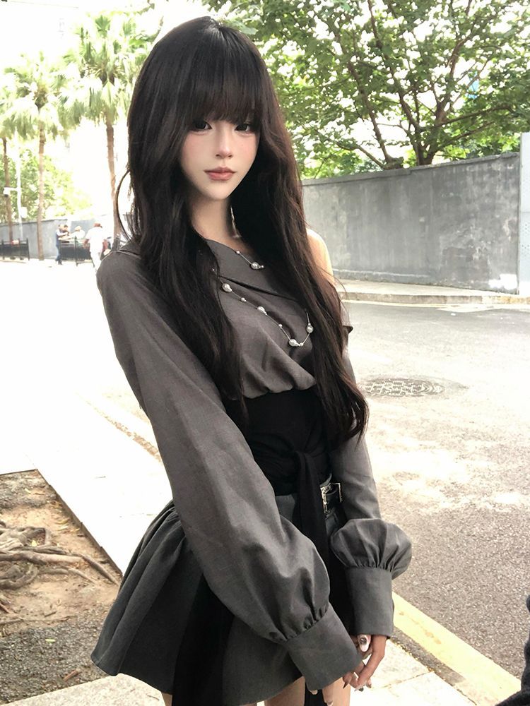 2026 Hot Girl Sexy Gothic Slim - Vintage Fashion T Shirts recension och pris