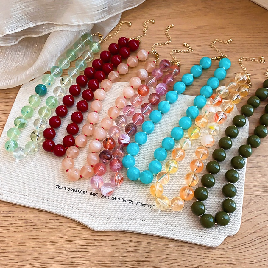 Solid Color Round Resin Beaded - Vintage Fashion Coloring Pages recension och pris