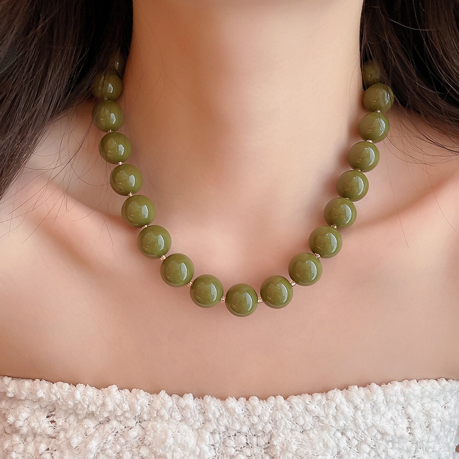 Solid Color Round Resin Beaded - Vintage Fashion Coloring Pages recension och pris
