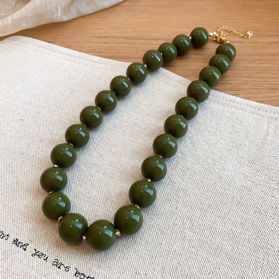 Solid Color Round Resin Beaded - Vintage Fashion Coloring Pages recension och pris