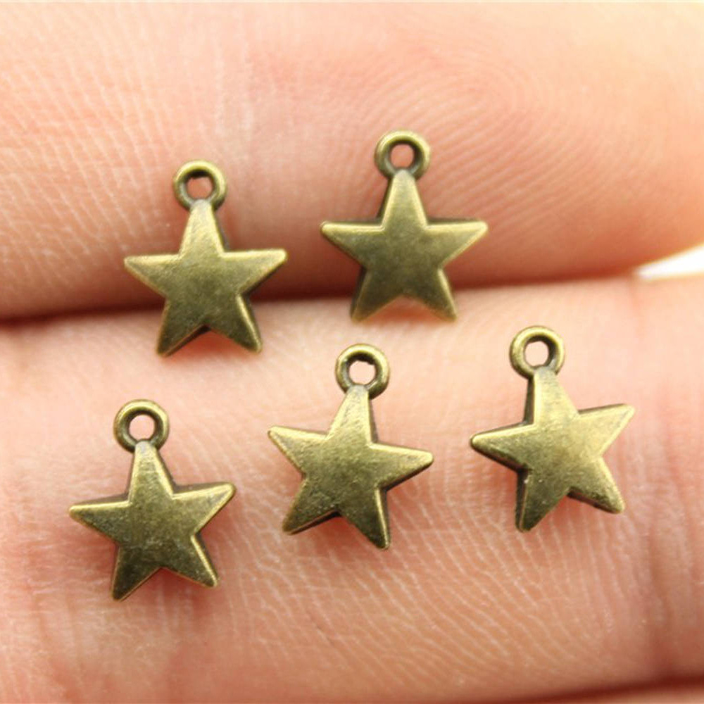 40pcs 8.6x7.1mm 2 Colors Antiq - Vintage Fashion Tumblr recension och pris