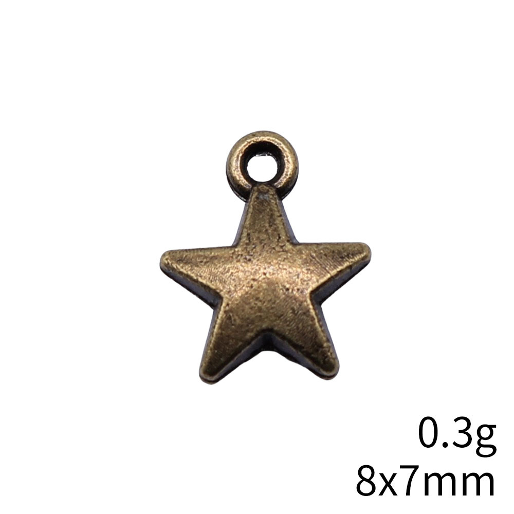 40pcs 8.6x7.1mm 2 Colors Antiq - Vintage Fashion Tumblr recension och pris