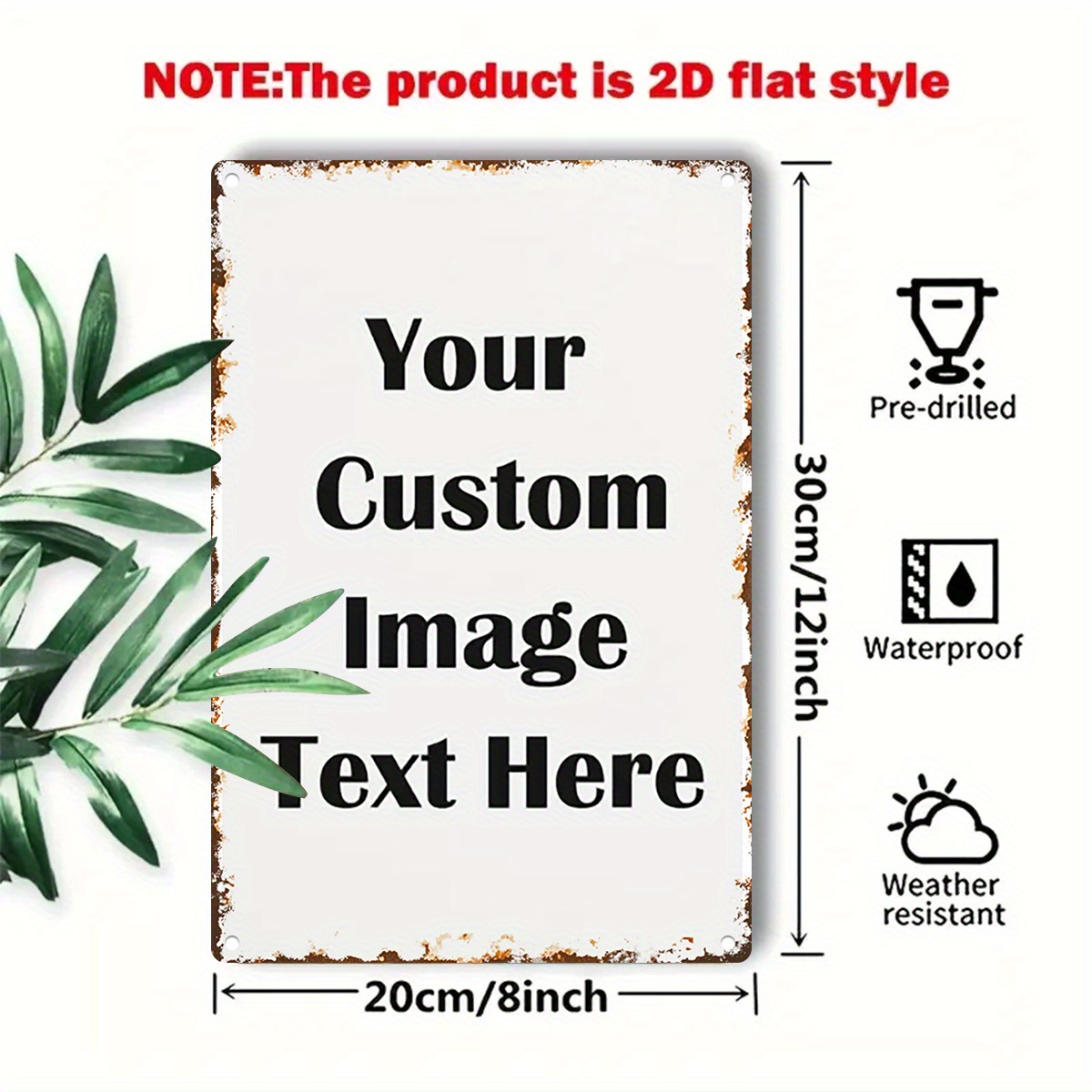 Custom Image/Text Metal Tin Si - Vintage Fashion Plates recension och pris
