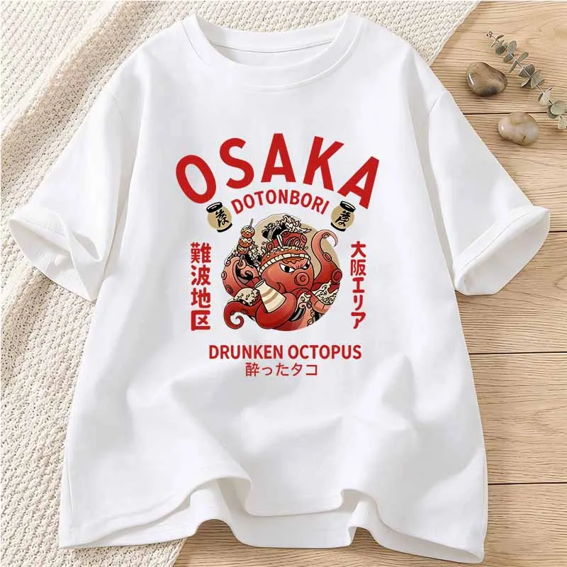Vintage Osaka Print T-shirts W - Vintage Fashion Osaka recension och pris