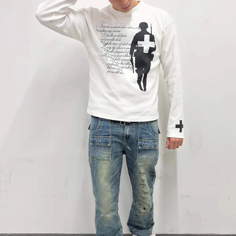 Fashion Harajuku Autumn Street - Vintage Fashion T Shirts recension och pris