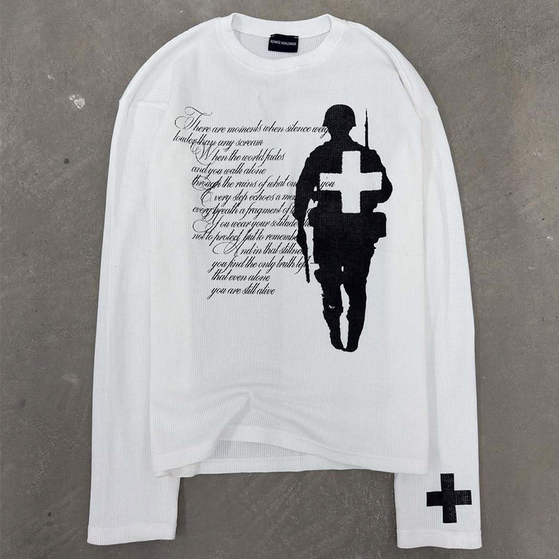 Fashion Harajuku Autumn Street - Vintage Fashion T Shirts recension och pris