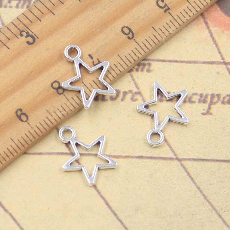 30pcs Charms Hollow Lovely Sta - Vintage Fashion Finds recension och pris